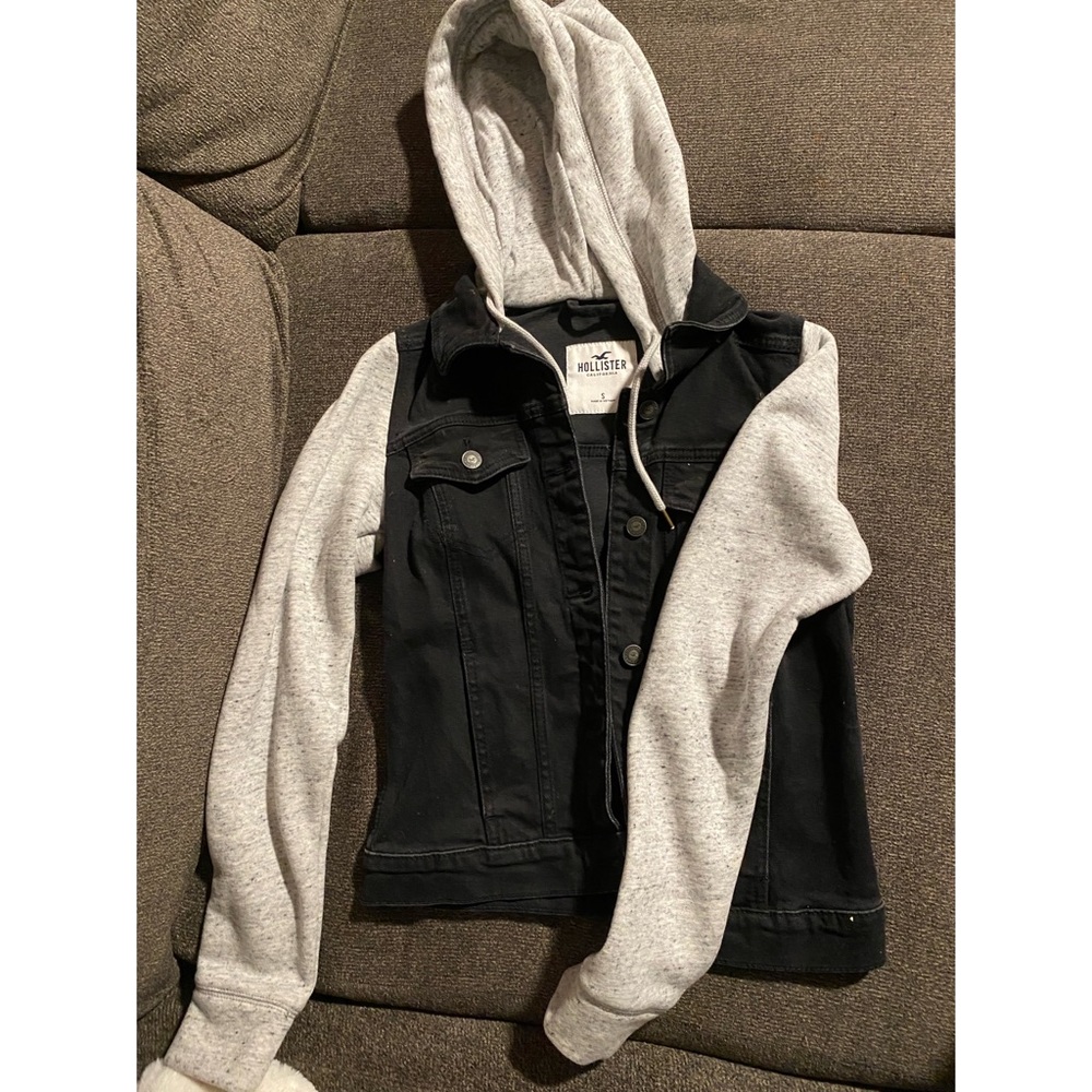 NWOT Jean Fleece Jacket